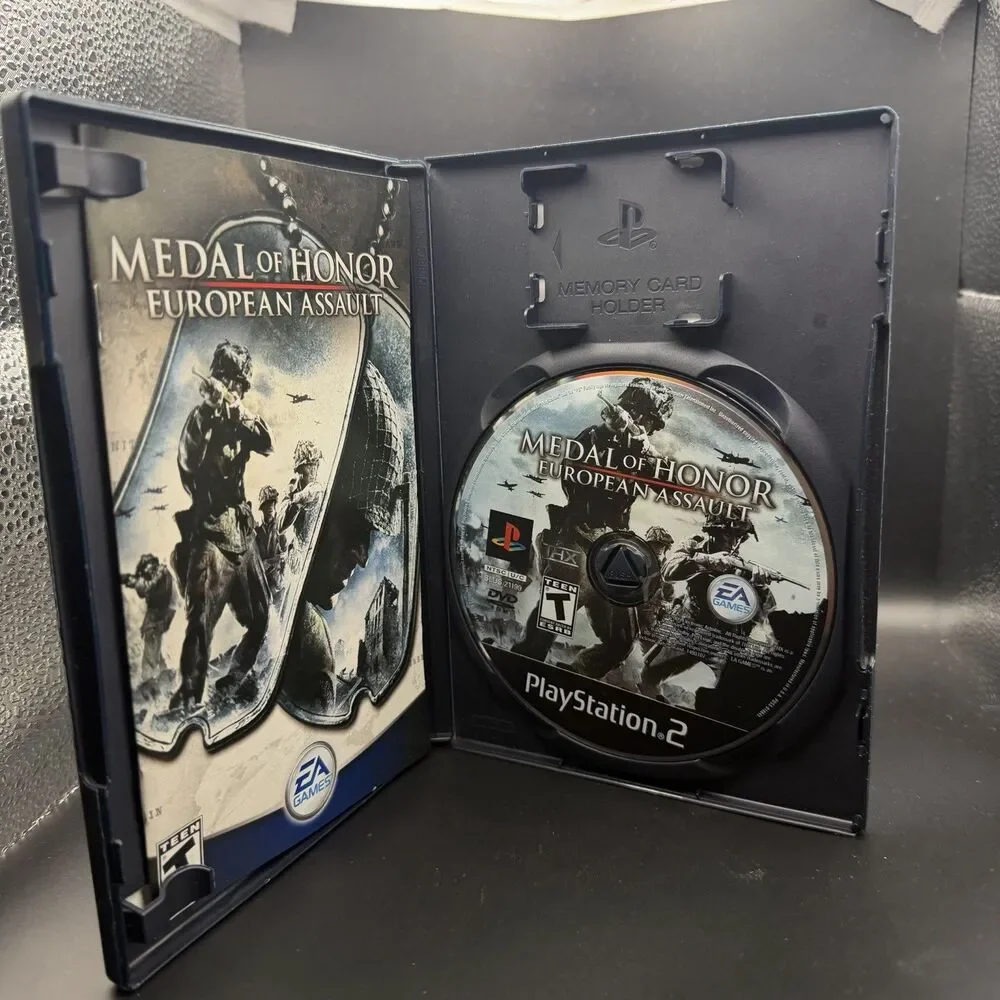 Medal of Honor: European Assault (Sony PlayStation 2, 2005) PS2 Complete CIB REG